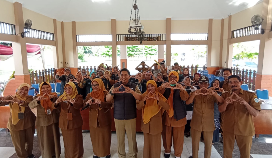 AKSI BIRU, Ajak Anak Tidak Sekolah Kembali Belajar di Kabupaten Lamongan