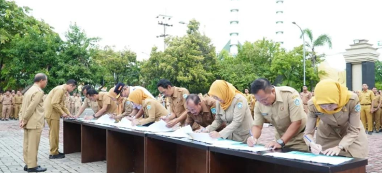 TEMAN GARUDA, Sistem Penilaian 360 Derajat Perilaku Kerja ASN di Lamongan